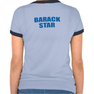 Pro Obama   BARACK STAR T shirts