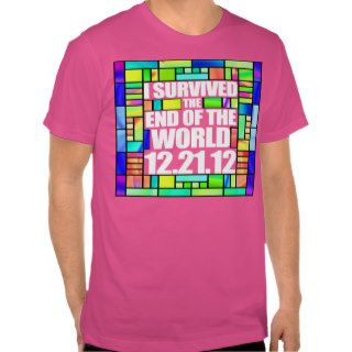 I Survived The End of The World   12 21 12   Mayan T Shirt
