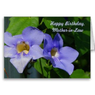 Happy Birthday, Sister in Law, purple Clematis Greeting Card