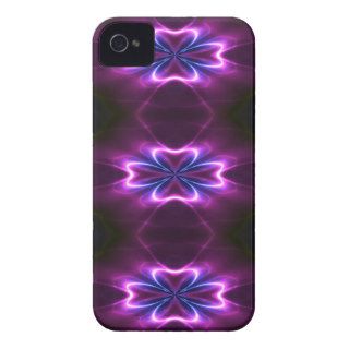 Fractal Flower A Glow Go Case Mate iPhone 4 Cases