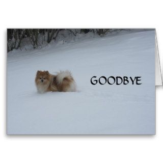 THE BEST GOODBYE CARD EVER