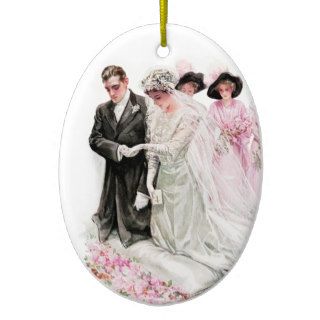 Harrison Fisher The Wedding Christmas Ornament