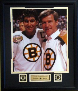 Bobby Orr and Ray Bourque Framed Photograph Collage  