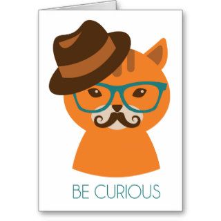 Sleuth Cat Greeting Card