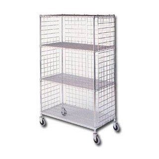 Three Sided Wire Cage Cart HMTS536C72 5  