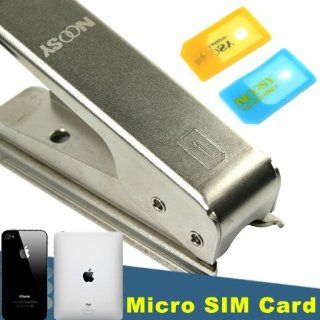 METAL MICRO SIM CARD CUTTER+2 ADPATER CASES for APPLE IPHONE 4 4G 4th. GEN, Ipad Cell Phones & Accessories