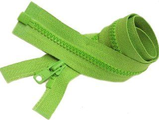 Sale YKK Zippers Sport 36" Vislon Jacket Zipper #5 Molded Plastic Separating   Color Spring Green #536 (1 Zippers /Pack)