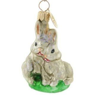 Christopher Radko "Best Bunnies Gem" Decorative Ornament #00 537 0  Decorative Hanging Ornaments  
