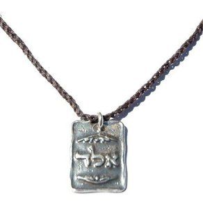 Protection 72 Names of God Hand Knitted Kabbalah Gray Necklace for Men Jewelry