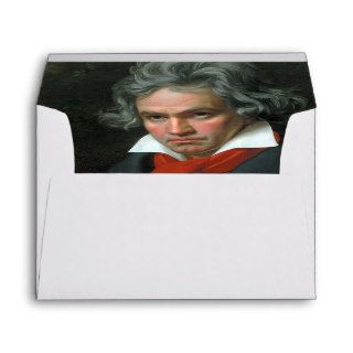Ludwig van Beethoven Portrait Envelopes