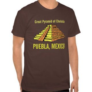 Great Pyramid of Cholula Tee Shirt