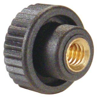 Reid Select JCL 555 Thermoplastic Knurled Thumb Knob 1.02 Diameter, 1/4 20 thds. Blind Hole Control Knobs