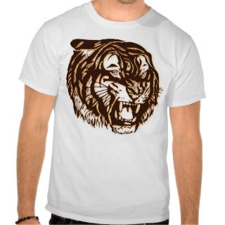 Tiger Head (Orange) Tee Shirt