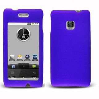 Soft Skin Case Fits LG GT540 Optimus Purple Skin T Mobile Cell Phones & Accessories