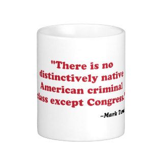 Mark Twain   congress Mug