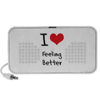 I Love Feeling Better iPod Speaker