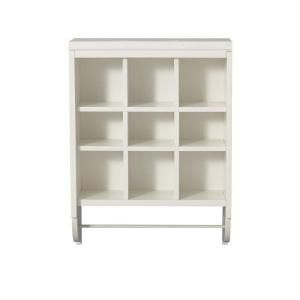 Martha Stewart Living Craft Space 28 in. x 21 in. Picket Fence 9 Cubbies Open Wall Mounted Storage 1606405400