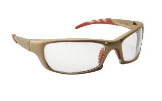 SAS Safety 542 0100 GTR Eyewear with Polybag, Clear Lens/Gold Frame   Safety Glasses  