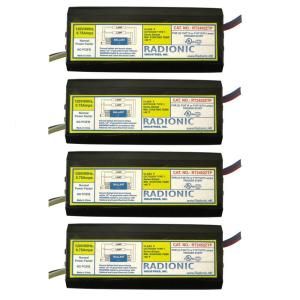 Radionic Hi Tech Inc. Magnetic Normal Power Factor Ballast for 2 F20T12 or F15T12/T8 Lamp (4 Pack) RT2452ZTP 4