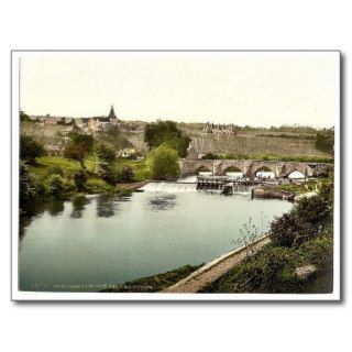 East Farleigh Lock, near Maidstone, England classi Post Cards