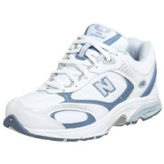 New Balance Women's WW558 Walking Shoe,White/Blue,6.5 D Shoes
