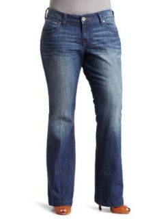 Levi's Women's 542 Plus Accurate Trouser Flare Jean, Ripple, 16 Medium