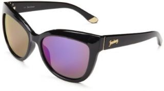 JUicy Couture Women's JU558S Cat Eye Sunglasses,Black,56 mm Shoes