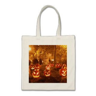 Happy Halloween Jack O Lanterns Bag