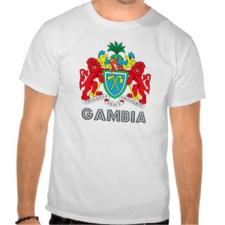 Gambia Coat of Arms T Shirt