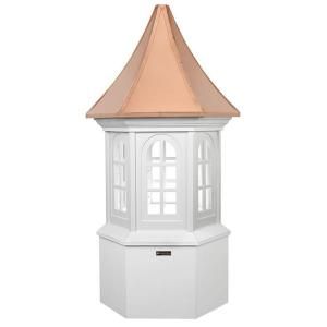 Good Directions Smithsonian Georgetown 26 in. x 59 in. x 59 in. Vinyl Cupola 4226HX