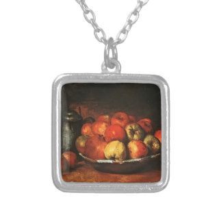 Gustave CourbetStill Life, Apples, Pomegranates Necklace