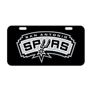 San Antonio Spurs Metal License Plate Frame LP 560  Sports Fan License Plate Frames  Sports & Outdoors