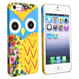 BasAcc Colorful Owl Rear Snap on Case for Apple iPhone 5 BasAcc Cases & Holders
