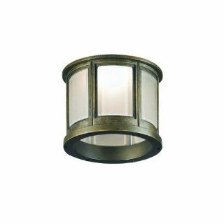 Casablanca KGC10W 546 Exclusive Heritage Beveled Glass Lantern with Frosted Opal Glass, Brushed Cocoa    