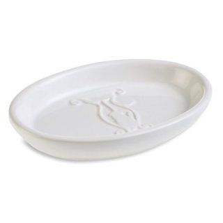 StilHaus White or Colored Oval Ceramic Soap Dish 546  