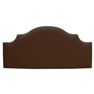 Home Decorators Collection Verona Chocolate Upholstered California King Headboard 834LCHOC