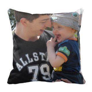 I Love you Daddy Custom Photo Cushion Pillows