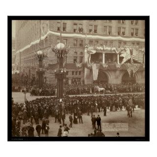 Columbian Parade Chicago IL 1892 Print