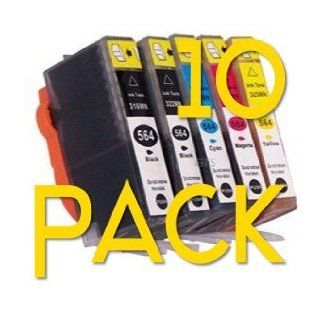 10 Pack HP 564 XL Compatible Ink Combo