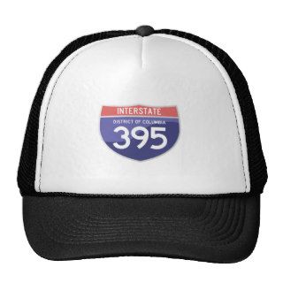 I 395 Interstate Washington DC Road Trip Hats