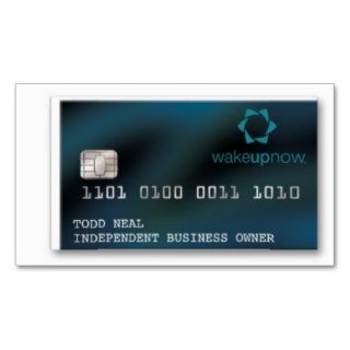 WakeUpNow Business Card (Credit Card Style)