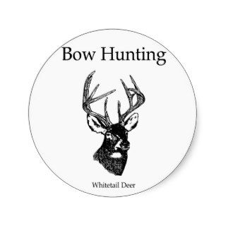 Bow Hunting (White Tail Buck) Sticker