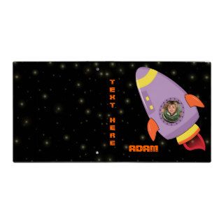 Boy's Rocket Ship/Space Folder Album Binder