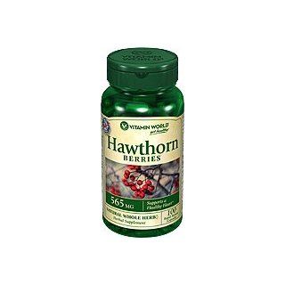 Hawthorn Berries 565 mg 100 Capsules Health & Personal Care