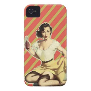 vintage retro pin up girl fashion iPhone 4 cases