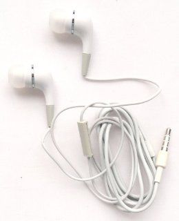 Emartbuy White In Ear Stereo Handfree Headset With Microphone Suitable For NGM WeMove Atlantis Electronics