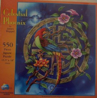 Sunsout Celestial Phoenix Parrot 550 Piece Puzzle Toys & Games