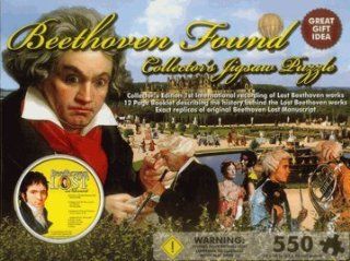 Beethoven Found 550 Piece Jigsaw Puzzle with CD   Limited Edition 
