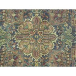 Persian Heriz Hand knotted Semi antique Rug (8' x 10'5) 7x9   10x14 Rugs