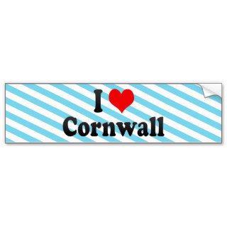 I Love Cornwall, Canada Bumper Stickers
